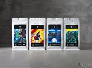 トヨタとUCC、『クラウン』70周年記念で水素焙煎コーヒー共同開発…4種類を「THE CROWN」専門店で発売 画像