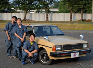 20歳の学生とZ世代の教官が45年前のサニー復活を目指して奮闘中…埼玉自動車大学校クラシックカークラブ 画像