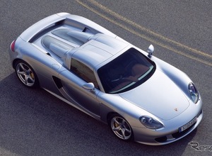 ポルシェのスーパーカー、『カレラGT』誕生25周年…ル・マン用V10エンジン搭載の名車 画像