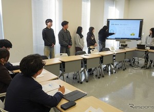 自動車ディーラーの新役割を提案、神戸学院大学が産官学連携プロジェクトの成果発表…1月15日 画像