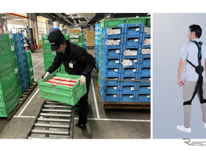 「マッスルスーツ」で作業負担を軽減、ヤマハ発動機が物流倉庫に導入 画像