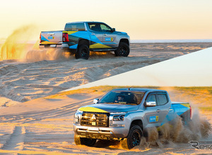 ビルシュタインから三菱『トライトン』専用「B6リフトアップ対応ダンパー」が発売 画像