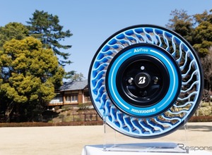 空気不要タイヤ『AirFree』公道実証　東京杉並のグリーンスローモビリティ［詳細画像］ 画像