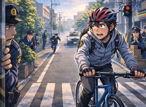 自転車の青切符、取り締まりはどこで行なわれるの？---実はわかっている！ 画像