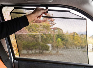 『ハイエース』200系専用「ロール式メッシュサンシェード」発売 画像