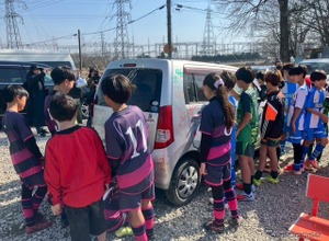 「らくがきカー」実施、廃車軽自動車に子どもが描く体験…スマイルカンパニー 画像