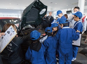 キッズメカニック体験プログラム、BMW & MINI Racing 2026が新導入…タイヤ点検や車両点検を学ぶ 画像