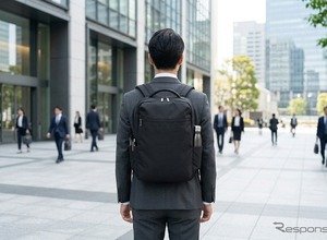 無重力リュック、自動車サスペンション構造で体感重量40%軽減…洋服の青山で発売 画像