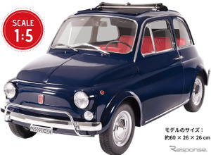 フィアットの名車『500L』を1/5スケールでつくる…灯火類やサウンドも再現…WEB限定発売 画像