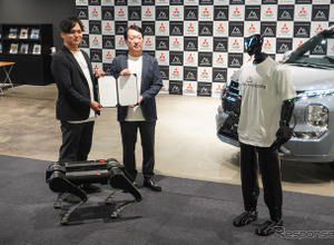 日本発の「ヒューマノイドロボット」量産へ…三菱自動車とハイランダーズが協業　2027年中に1000台生産見込む 画像