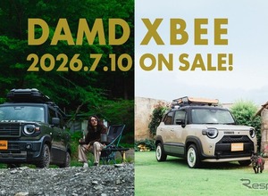 スズキ・クロスビー用ボディキット2種登場…「可愛い」と「ワイルド」の対極スタイルを提案…ダムド 画像