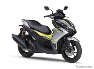 話題の新型スポーツスクーター、ヤマハ『AEROX 155』発売　48万1800円 画像