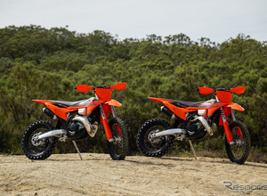 KTM・XC/XC-Fシリーズ6モデル登場、新グラフィックと電子制御を採用　123万9000円から 画像