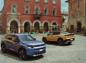 フィアット、新型SUV「グリズリー」公開…EVやマイルドハイブリッド設定 画像