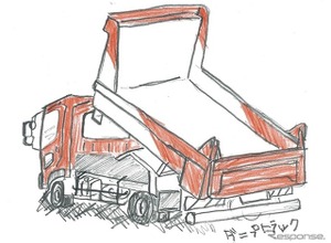 【夏休み】「はたらく自動車」を題材にイラスト＆ぬりえ募集中…9月11日まで 画像