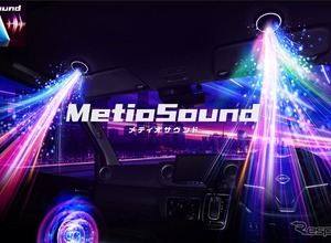 日産「カーライフコレクション」、アルパイン「MetioSound」採用…ルーフスピーカーで迫力サウンドを 画像