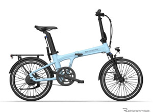 折りたたみ電動アシスト自転車「Air 20 Ultra」がモータートルク強化、NFCカード起動など5項目刷新…ADO 画像
