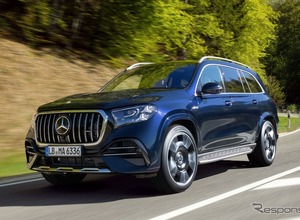 メルセデスベンツの大型SUV『GLS』最強、「AMG 63」改良新型の欧州受注開始…612馬力V8ツインターボ搭載 画像