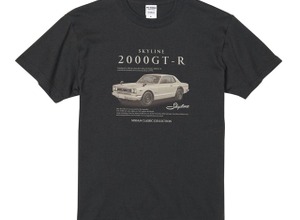 名車「日産スカイライン 2000GT-R」、デザインTシャツ予約開始…CAMSHOP.JP 画像