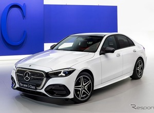 メルセデスベンツ『Cクラス』に改良新型、表情一新…EV登場に合わせて欧州で大幅改良 画像
