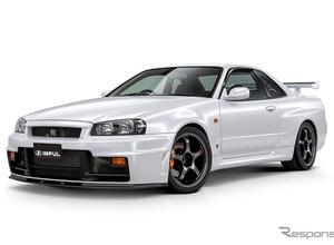 R34スカイラインGT-R向け　新型フロントバンパー登場、伝説の「GTバンパー」のデザイン踏襲…IMPUL 画像