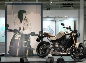 「ヤマハバイクのあるスタイル展」人気イラストレーター浦野周平・加藤ノブキがコラボ展示、横浜で9月30日まで開催 画像