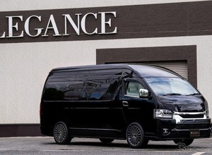 ハイエースベースの『NOIR』、高級レンタカー仕様をEL RENTAL CARが出展へ…ツーリズムEXPOジャパン2026 画像