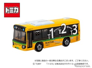 トミカの京急オリジナル新作、「京浜急行バス 羽田空港ターミナル連絡バス いすゞ エルガ」…先行発売 画像