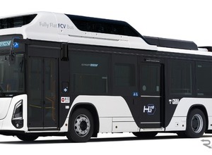 いすゞ初の燃料電池路線バス、「エルガFCV」発売…約10分で水素充填可能 画像