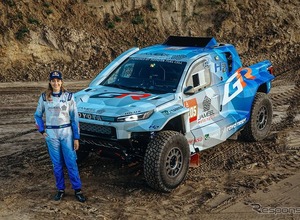 トヨタGAZOOレーシング、2027年ダカールラリーに燃料電池車『DKR GR FCハイラックス』で参戦！ 走行テスト開始 画像