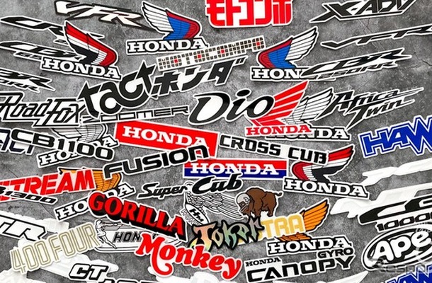 Honda Sticker Collection