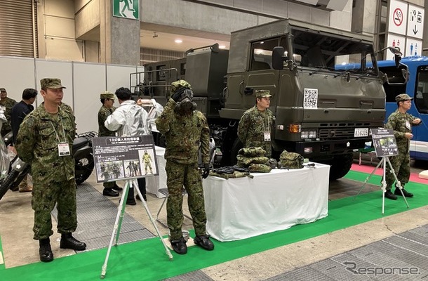 陸上自衛隊除染車