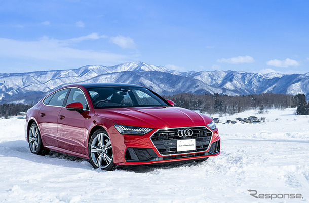 北海道の氷上をアウディで走れる「Audi Snow Park」