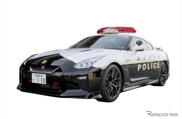 栃木県警察、日産GT-R（R35）パトカー