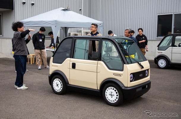 KGモーターズが本社・工場「Mibot Core Factory」で、自社開発中の小型モビリティEV「mibot」に関するユーザー参加型イベントを開催
