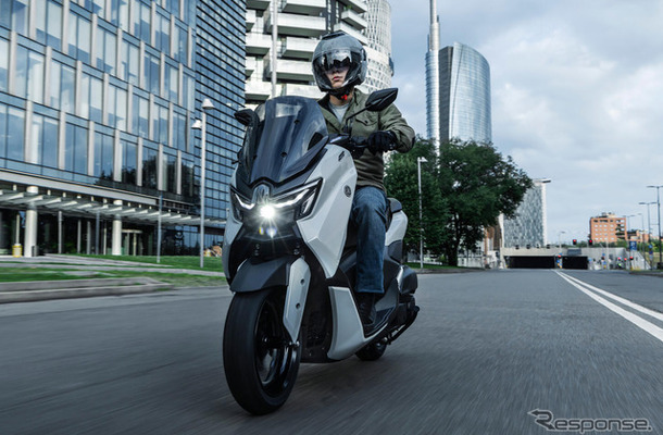 4月よりフィリピンで発売した人気のスクーター新型『NMAX』。業績回復の起爆剤となるか。