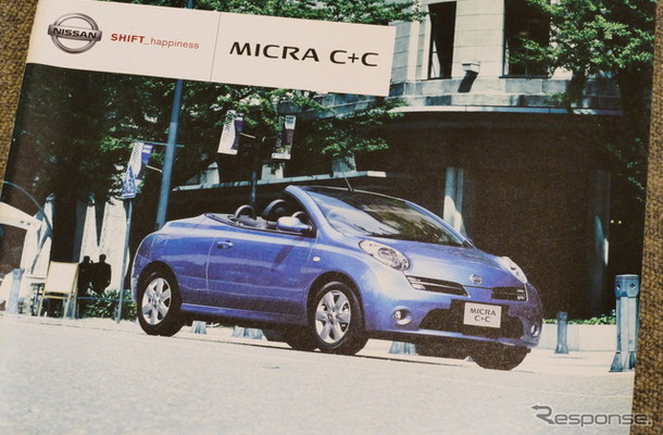日産 マイクラC＋C 当時のカタログ