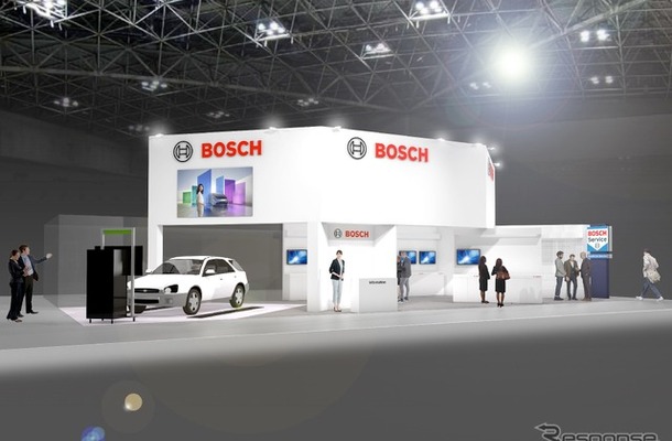 ボッシュのオートサービスショー2025ブースイメージ