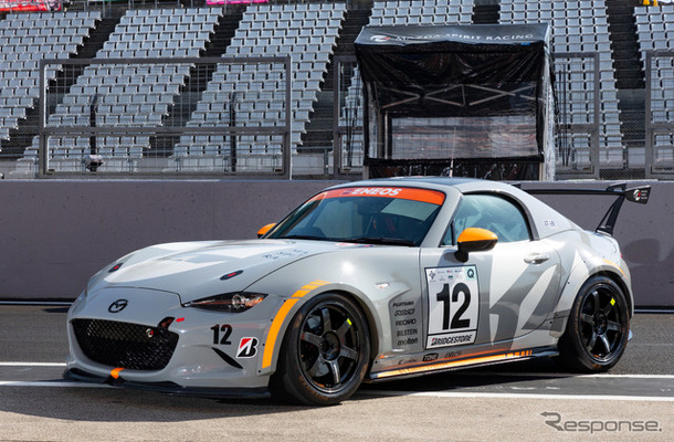 「ENEOSスーパー耐久シリーズ2025年Empowered by BRIDGESTONE」に参戦した「MAZDA SPIRIT RACING RS FUTURE CONCEPT」