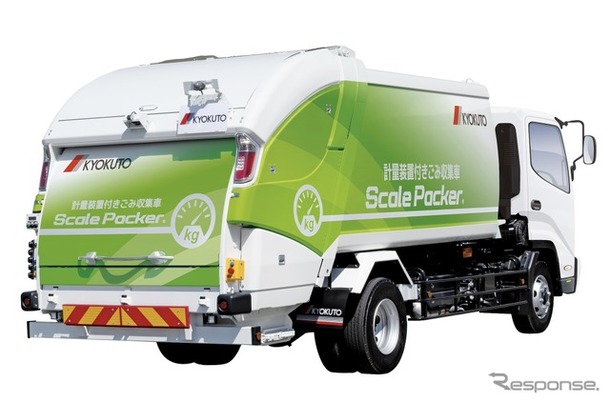 極東開発工業 4t車級プレスパッカー（参考）