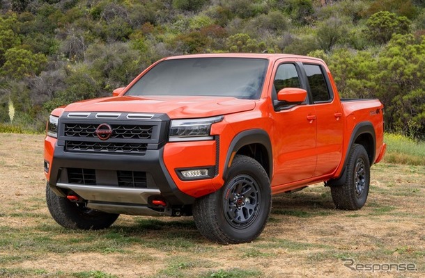日産が米キャントン工場で生産するピックアップトラックの『フロンティア』