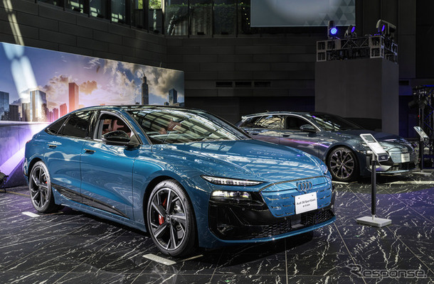 アウディが24日に日本発表した『A6 e-tron』