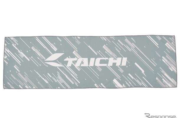 濡らすだけでひんやり冷感効果、TAICHからクーリングタオルが発売