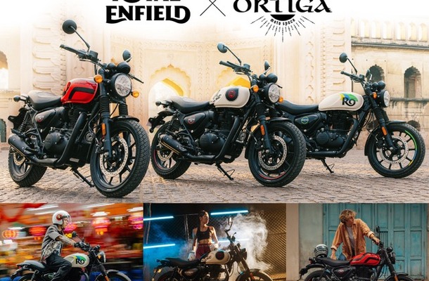 ORTIGA×ROYAL ENFIELD 新型 ハンター 350 特別な展示イベント