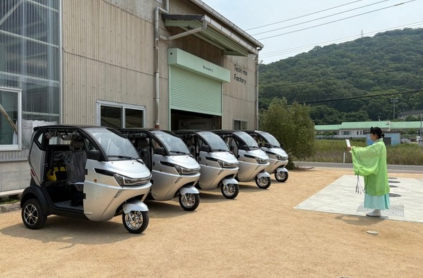 香川県土庄町の豊島で三輪電動車「EVトゥクトゥク」のレンタルサービスを開始