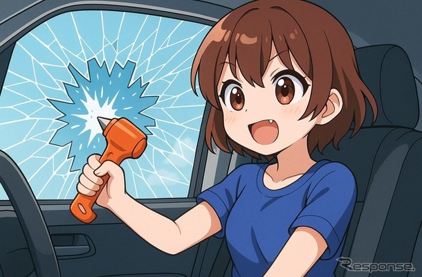 緊急脱出用ハンマー（イメージ）