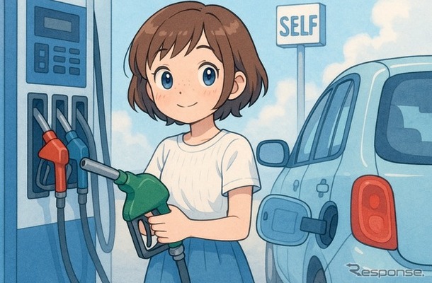 給油時の燃料の入れ間違いに注意！
