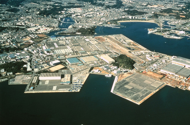 日産自動車の追浜工場