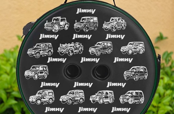 タイヤ型折りたたみ椅子 SUZUKI JIMNY HISTORY