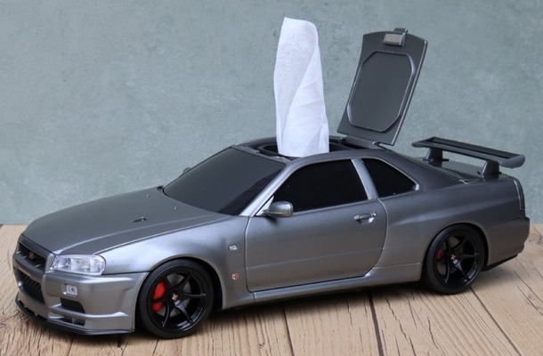 スカイライン GT-R のウェットティッシュケース